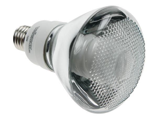 Lampe fluocompacte par30 - 15w - 240v - e27 - 2700k