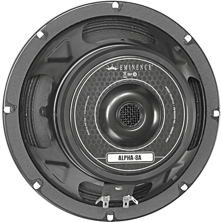 Hp bas medium 20cm / 125w rms / 8 ohms / eminence