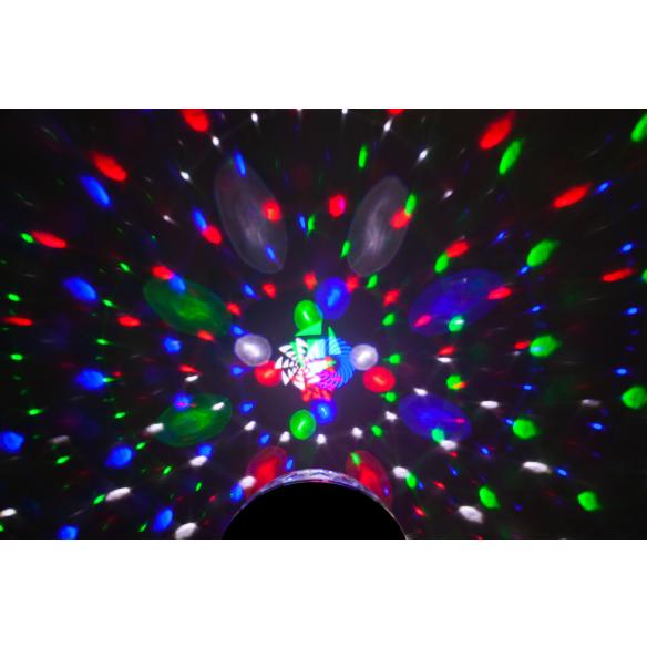 Effet combiné astro-gobo 2-en-1