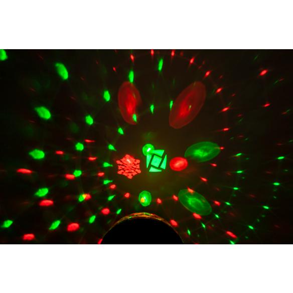 Effet combiné astro-gobo 2-en-1