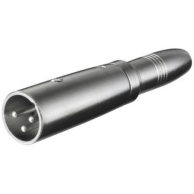Adaptateur jack 6.35 mono femelle vers xlr 3p mâle