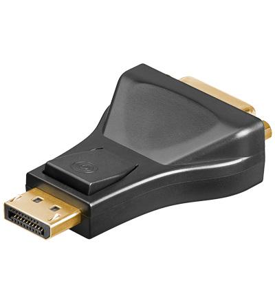 Adaptateur audio-video displayport male / dvi-d ( 24+1 ) femelle