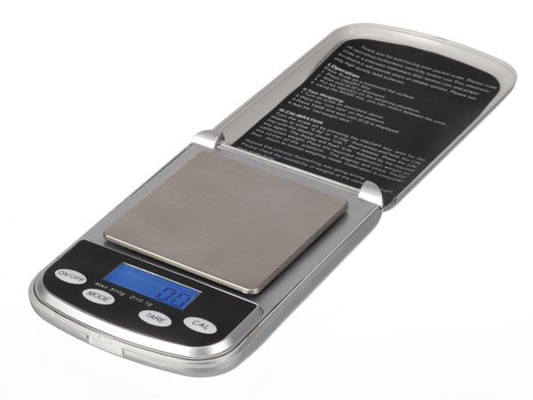 Balance de poche poids max :500g precision: 0.1g