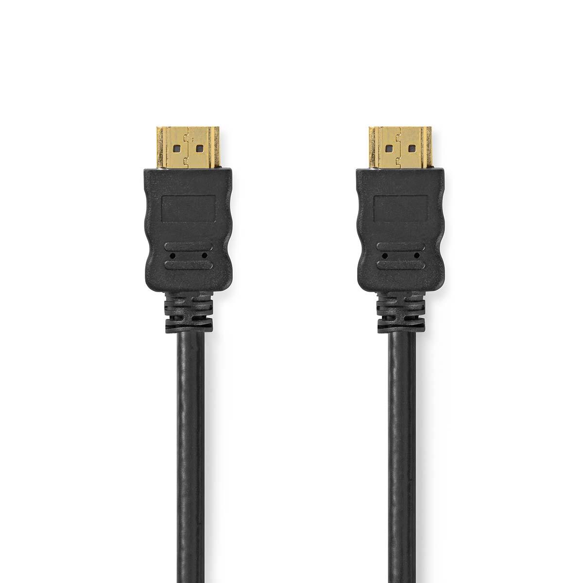 Câble hdmi haute vitesse avec ethernet 4k@30hz / arc / 10.2 gbps / l=7.5 m