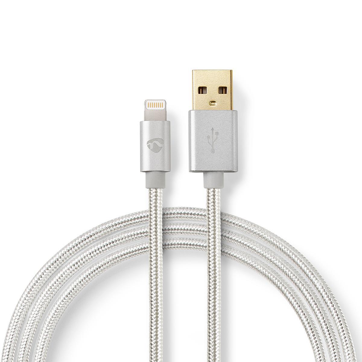 Câble usb a mâle vers lightning 8 broches mâle - b
