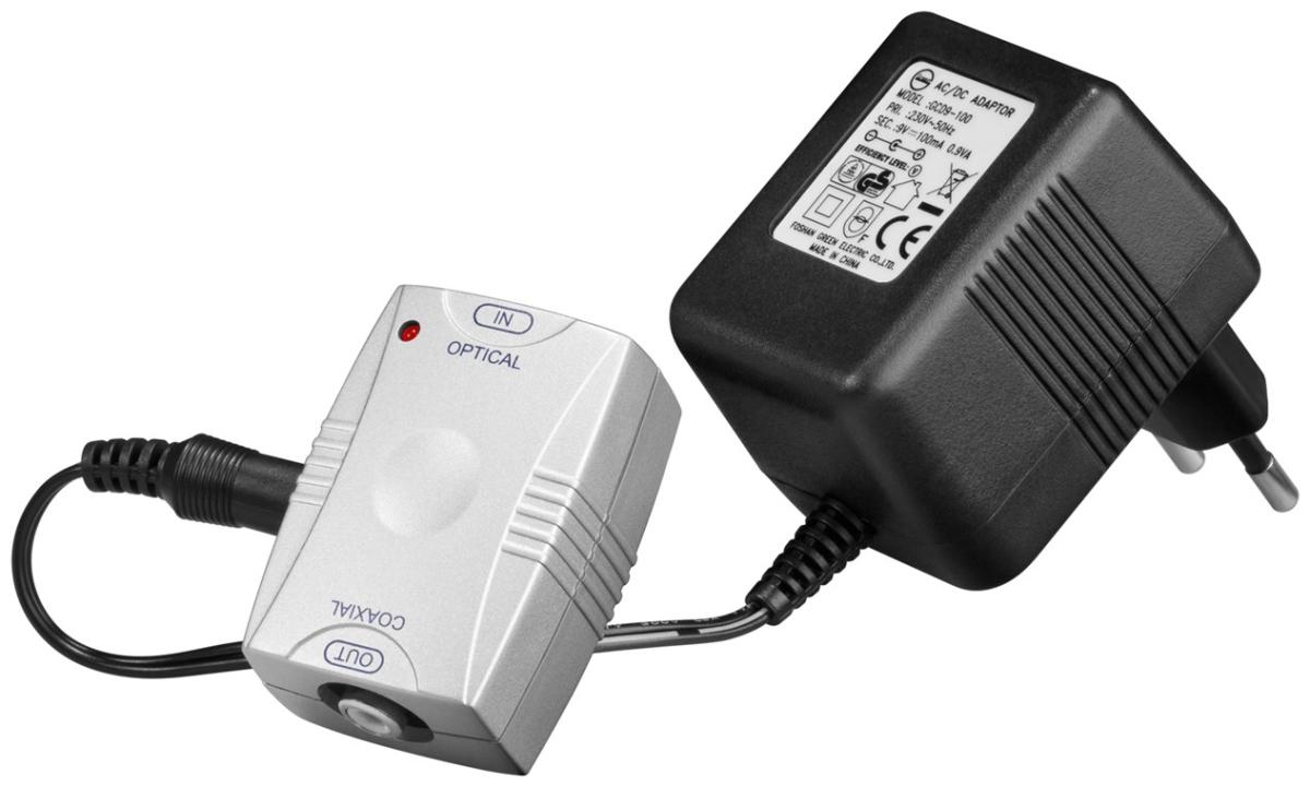 Convertisseur audio optique (spdif) vers audio digital (coaxial numérique)