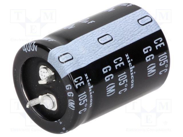 Cond. chimiq rad 63v 6800uf 35x40mm 105°c snap-in