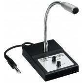 Microphone de table public adress avec col de cygne jack 6.35
