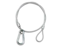 Cable de securite (elingue ) l=90cm d=4.3mm charge max : 50kgs