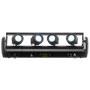 Barre 4 projecteur led 10w  blanche + pan + tilt