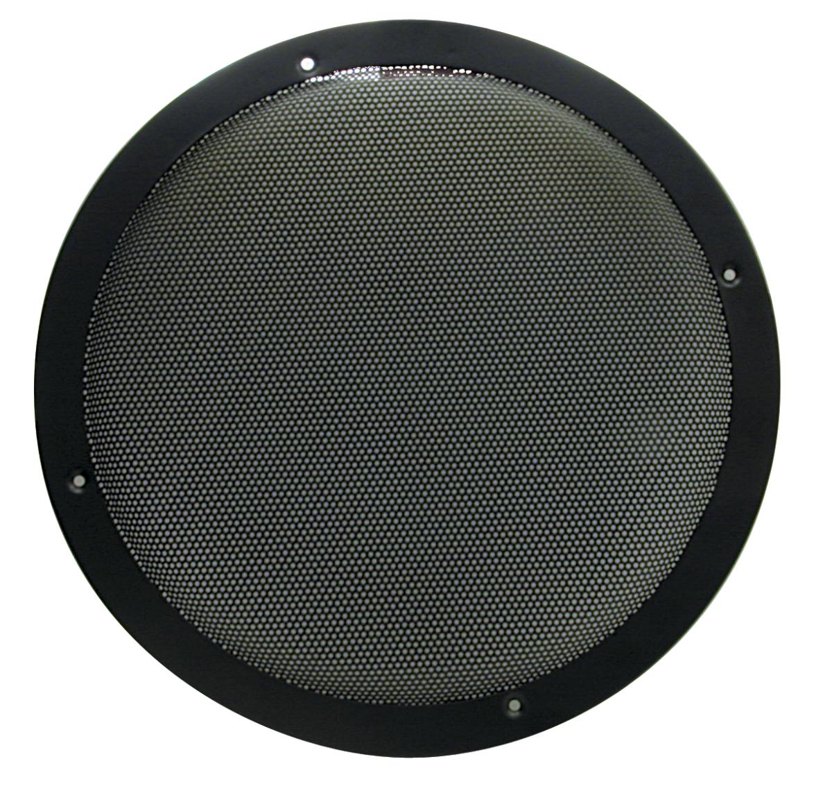 GRILLE 8ES - Visaton - Grille d'enceinte carrée noire, 8 cm