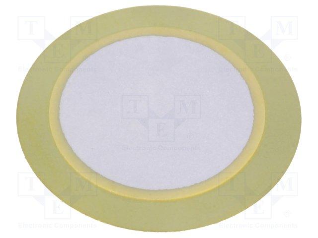 Pastille piezo 20mm 4.5khz 30v