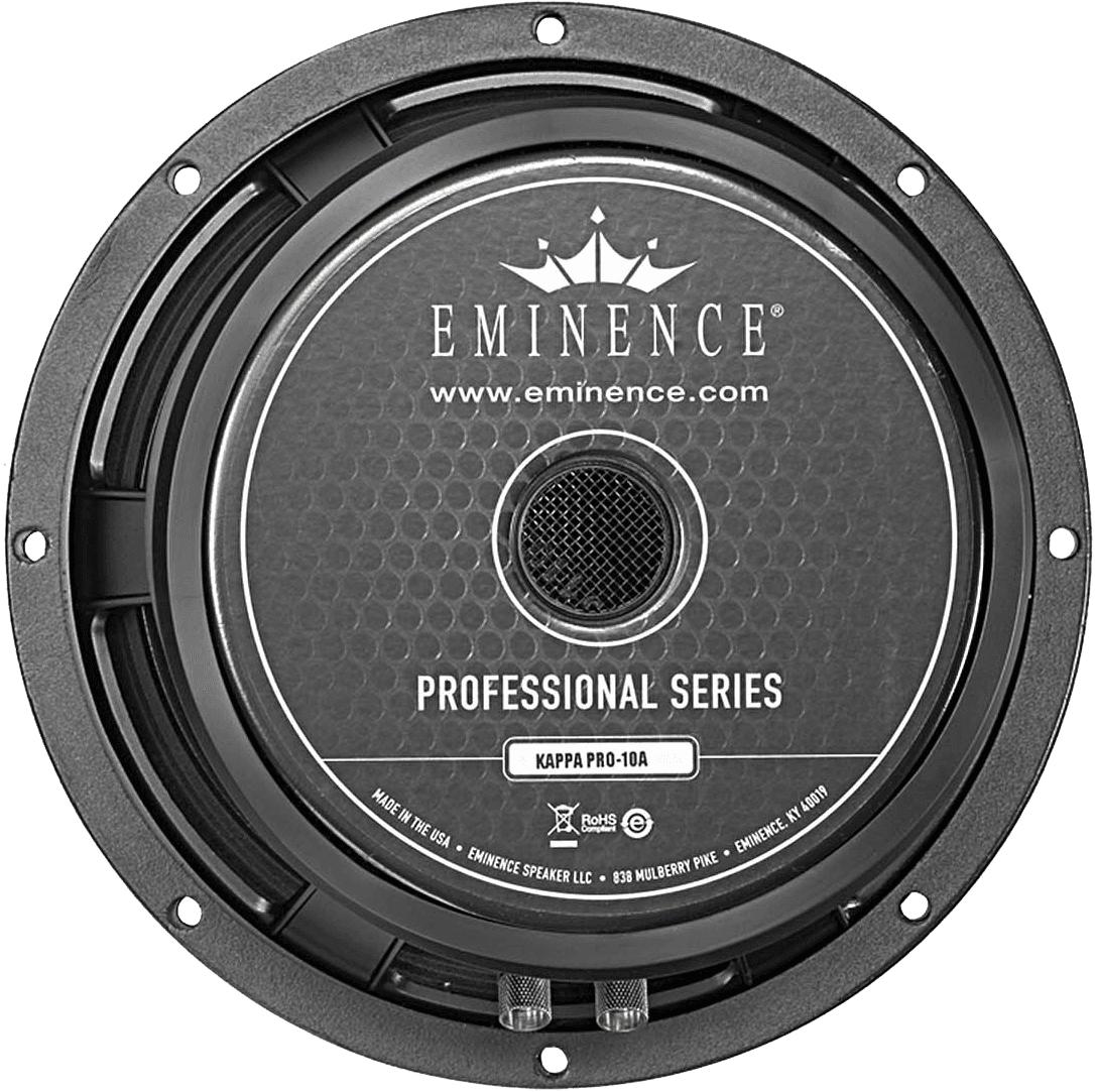 Hp bas-medium / 25cm / 500w rms / 8 ohms / eminence