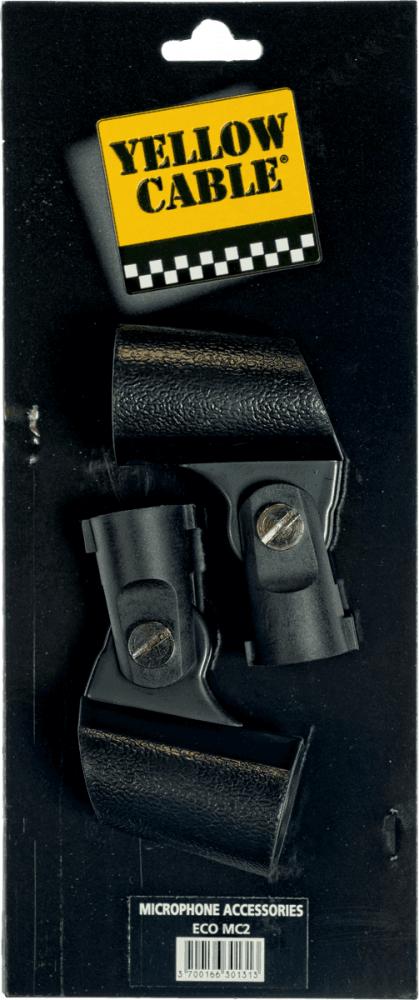 Lot de 2 pinces micros - yellow cable