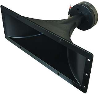 Tweeter pavillon 8 ohms 50w 105db 270x100mm