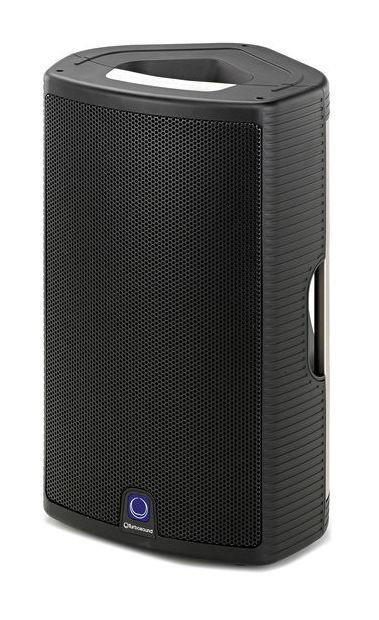 Enceinte large bande active 2 voies 12" + 1" amplification klark tecknik de 1100 watt avec technologie classe d