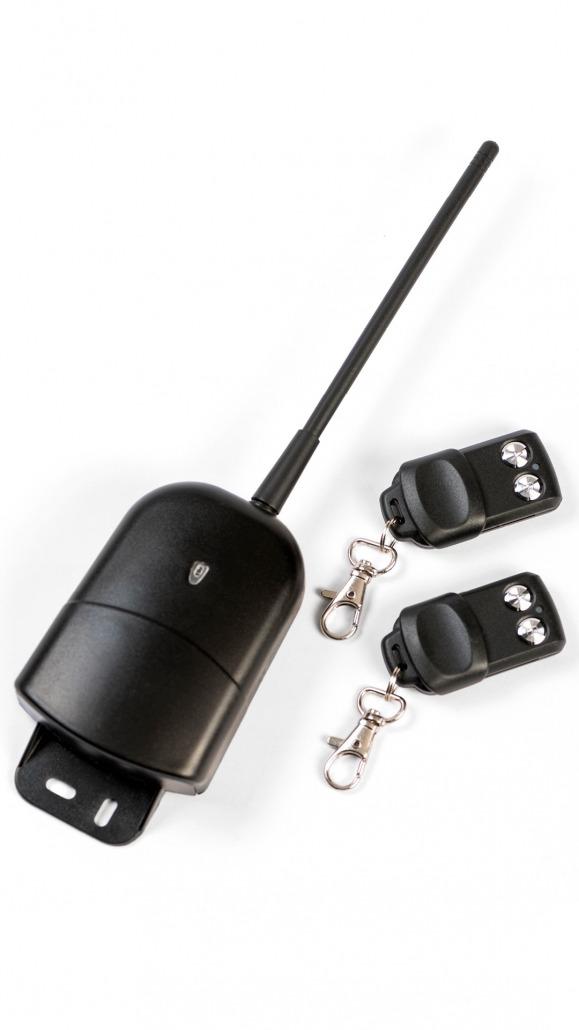 Kit récepteur externe + radiocommande superior 433.92 mhz à deux canaux
