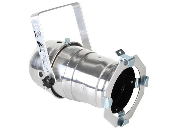 Support pour lampe par30 chrome