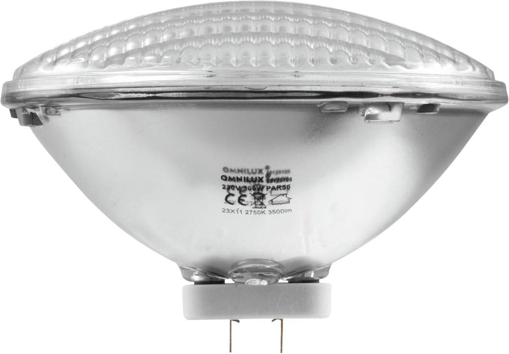 Lampe par56 220v 300w d=178mm (angle standard)