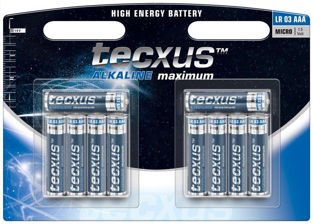 Pile cylindrique alcaline 1.5v aaa (r03) high energy capacité : 1.46ah  x 10 pièces