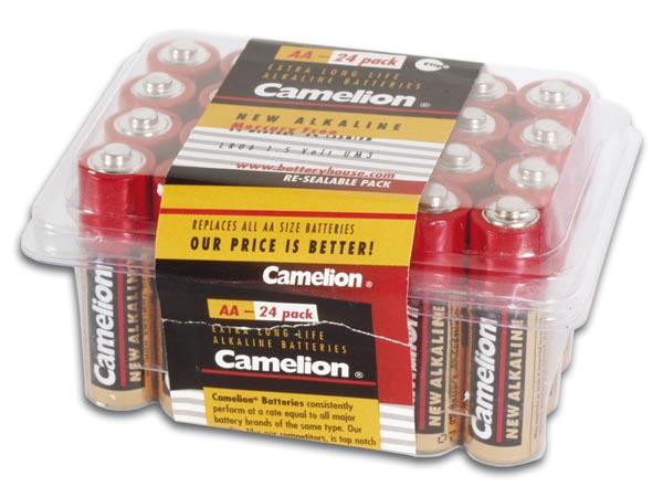 Alkaline aa / lr6 1.5v-2600mah (24 pcs/boite)