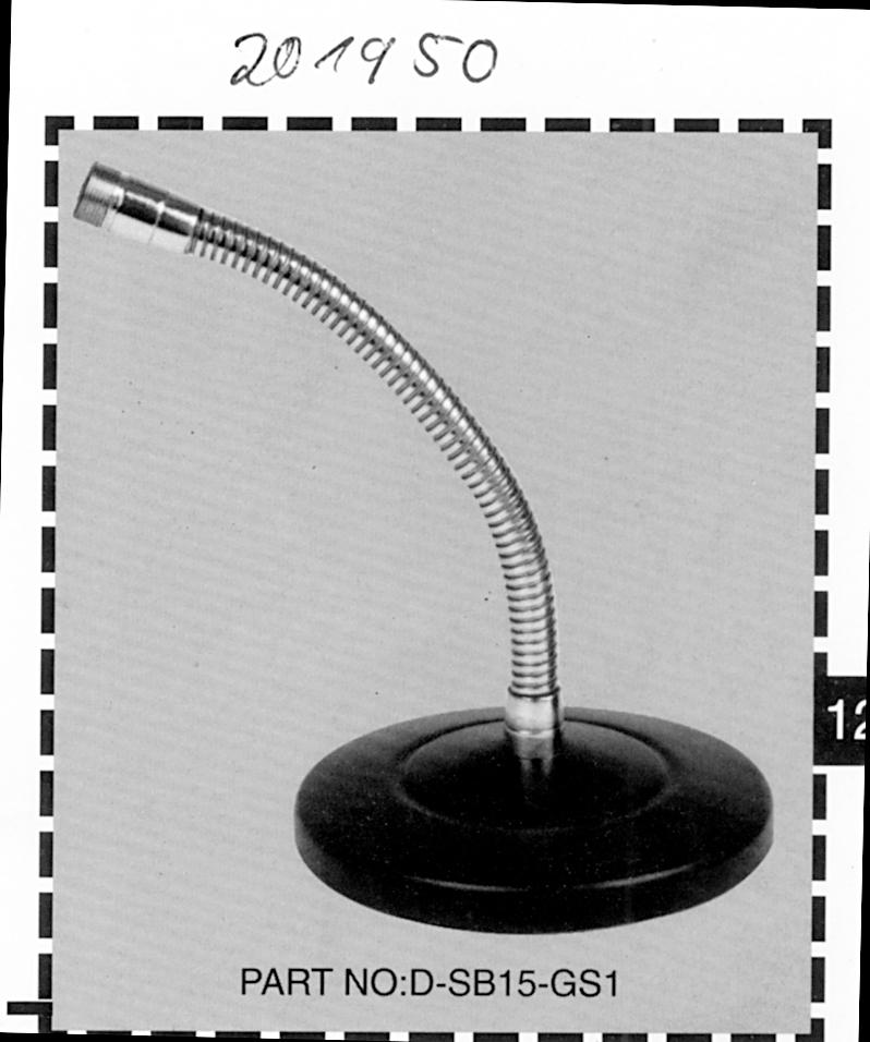 Support de micro flexible pour table