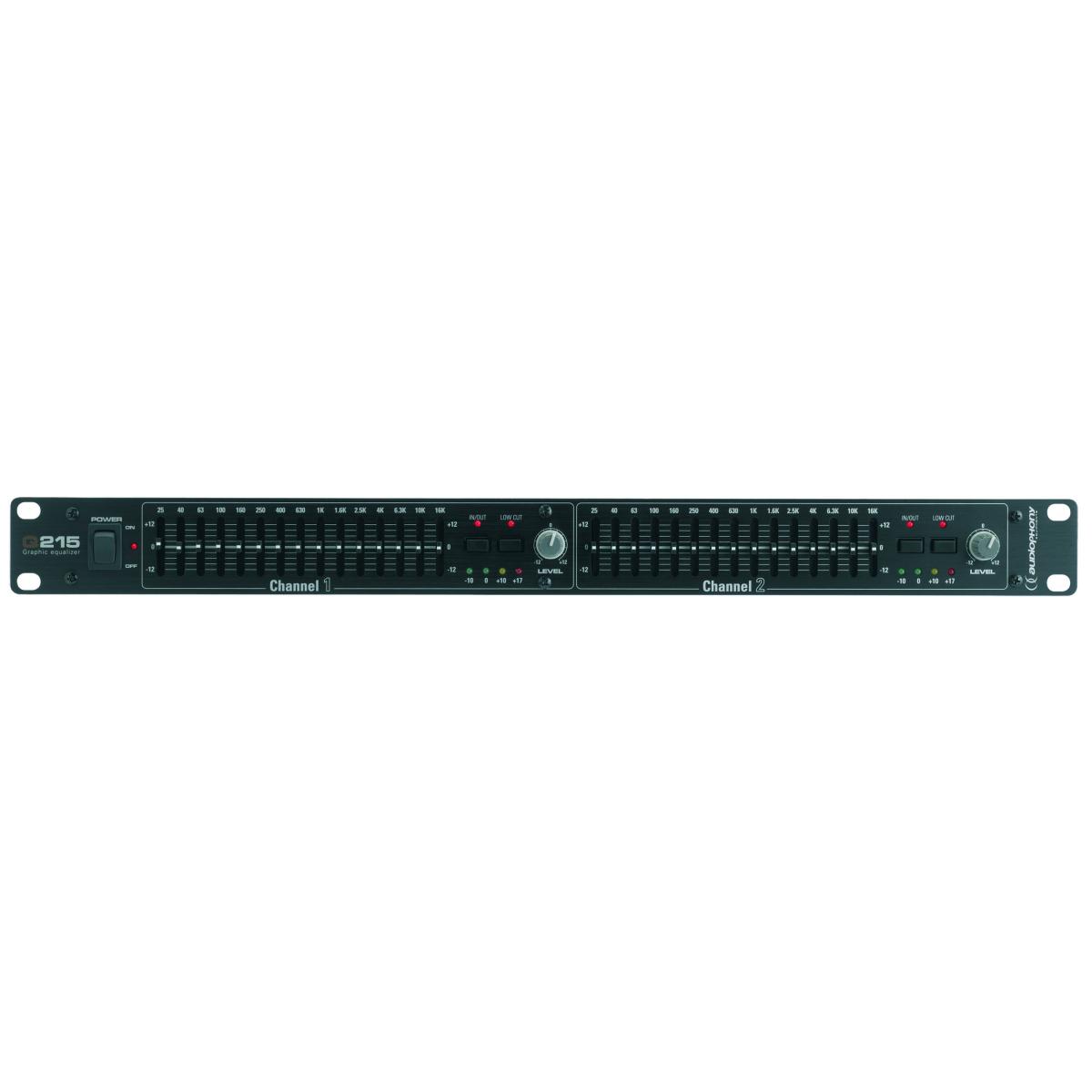 Egaliseur stéréo 2 x 15 bandes
