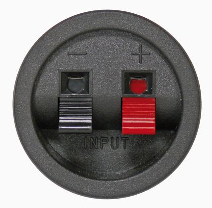 Bornier hp clipsable 2 bornes d=55mm (la paire)