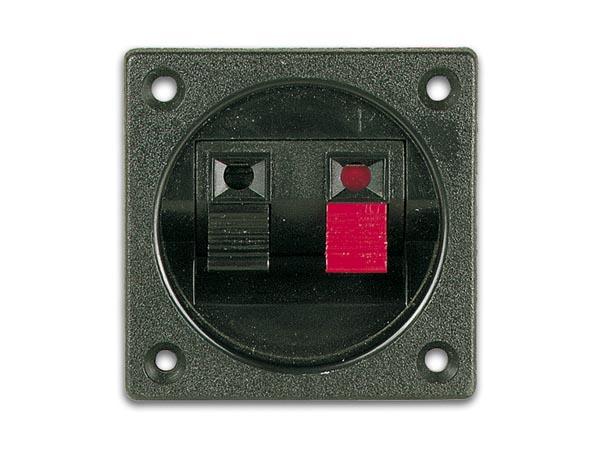 Bornier De Connexion 2 Voies Pour Enceintes - Collier De Serrage Maison/voiture