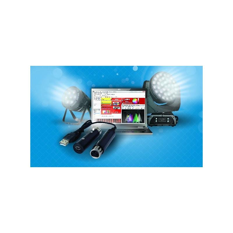 Sushi-ds logiciel + interface usb dmx