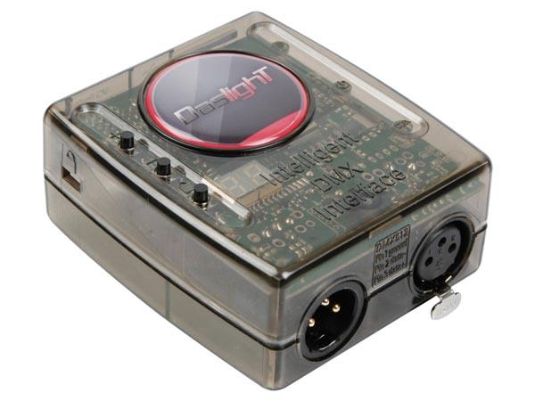 Controleur dmx daslight virtual avec interface usb-dmx et memoire