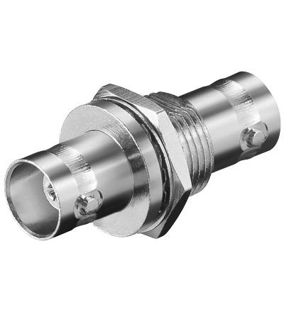 Adaptateur bnc femelle vers bnc femelle châssis