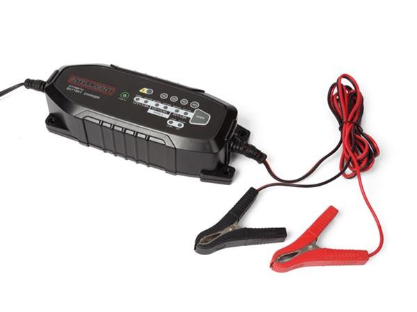 Chargeur intelligent pour batterie de vehicule - 6 v / 12 v - 3.8 a