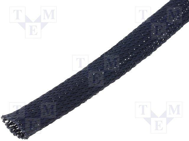 Gaine extensible polyester 6mm/12mm l=15m