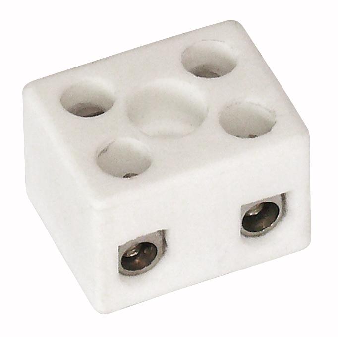 Domino céramique 2 pôles - section 2,5mm²