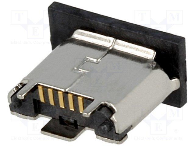 Fiche chassis pour usb-b-micro 5 broches